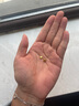 領(lǐng)豐金（LING FENG GOLD）AU9999黃金豆豆足金投資金豆子送女友送媽媽送小孩禮物儲(chǔ)備金擺件 1g 曬單實(shí)拍圖