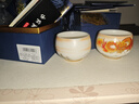 蘇氏陶瓷（SUSHI CERAMICS）素燒羊脂玉龍行大運禪定主人杯茶杯國家一級技師王文克作品J1003 曬單實(shí)拍圖