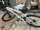 喜德盛（xds）山地車(chē)黑客380避震前叉21速變速鋁合金車(chē)架 白/黑色17 曬單實(shí)拍圖