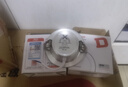 德力西（DELIXI）LED筒燈 天花燈嵌入式孔燈牛眼燈筒燈【全鋁材4.5W暖白光】星空銀 曬單實(shí)拍圖