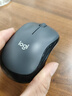羅技（Logitech）M220 輕音鼠標(biāo) 無(wú)線鼠標(biāo) 辦公鼠標(biāo) 對(duì)稱鼠標(biāo) 帶無(wú)線微型接收器 灰黑色 曬單實(shí)拍圖