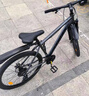 鳳凰山地車(chē)自行車(chē)男女款式士大成人青少年學(xué)生碟剎變速越野單車(chē) 【鋁架/油碟】競速輻條輪/極致灰 26寸24速【建議身高158-188cm】 曬單實(shí)拍圖