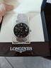 浪琴（LONGINES）瑞士手表 時(shí)尚系列 機械鋼帶男表 L49224526 黑色啞光40.0 mm 曬單實(shí)拍圖