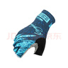 國王路亞手套夏季天釣魚(yú)專(zhuān)用冰絲速干露五指飛磕海釣防曬防滑透氣 藍色M碼 曬單實(shí)拍圖