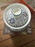 兮元記青花三才蓋碗茶杯單個(gè)高檔茶具大號描銀泡茶碗三件套節日伴手禮物 礫華銀蓮器禾蓋碗【東方禮盒】 曬單實(shí)拍圖