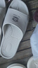 大嘴猴大嘴猴拖鞋軟底家居浴室內防滑防臭洗澡女中老年人靜音衛生間涼拖 灰色 41-42 （適合40-41） 曬單實(shí)拍圖