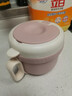 旗豐316食品級泡面碗帶蓋餐具飯盒中小學(xué)生上學(xué)專(zhuān)用兒童瀝水食堂打飯 小號粉0.9L+折疊筷勺+保溫袋 曬單實(shí)拍圖