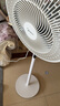 美的（Midea）【颶風(fēng)節能】七葉柔風(fēng)立式電風(fēng)扇/家用輕音落地扇/臺式小型風(fēng)扇/大風(fēng)力遙控定時(shí)搖頭風(fēng)扇 SAH35BSJ 曬單實(shí)拍圖