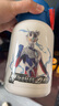 杯具熊（BEDDYBEAR）開口雙飲蓋兒童保溫杯帶吸管水杯316鋼大容量保溫壺600ML賽羅出擊 曬單實(shí)拍圖