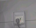 國際電工空調熱水器漏電保護開(kāi)關(guān) 家用漏?？諝忾_(kāi)關(guān)面板86型帶插座 三孔暗裝16A帶防水盒  曬單實(shí)拍圖
