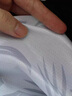 2025新款羽毛球服男女速干透氣短袖上衣比賽訓練運動(dòng)服定制印字 白色套裝（男） XL 曬單實(shí)拍圖