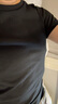 優(yōu)衣庫男裝女裝情侶百變T快干圓領(lǐng)T恤短袖素色T恤打底衫475358 475358/09黑色 M 曬單實(shí)拍圖