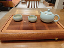 單亦汝瓷汝窯茶具套裝非遺功夫茶具套裝西施壺一壺兩杯-天青色 曬單實(shí)拍圖