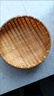 潮思匯天然竹編圓形手工家用無(wú)孔簸箕竹編曬盤(pán)洗菜晾曬水果籃竹制品 超低價(jià)：圓形手工竹盤(pán)三件套 曬單實(shí)拍圖