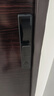 海爾（Haier）智能門(mén)鎖指紋密碼鎖智能鎖入戶(hù)門(mén)防盜門(mén)電子鎖帶貓眼家用全自動(dòng)鎖 P50 曜石黑【人臉識別款】 曬單實(shí)拍圖