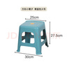 侑家良品 家用小板凳浴室加厚防滑凳塑料凳子簡(jiǎn)易墊腳小矮凳 青藍色1個(gè) 曬單實(shí)拍圖