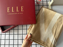 ELLE【禮盒裝】披肩女士辦公室保暖時尚百搭圍巾圍脖新款冬送禮教師節(jié) 曬單實(shí)拍圖