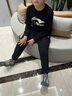 LI-NING KIDS李寧兒童運(yùn)動套裝男童女大童春秋新款衛(wèi)衣衛(wèi)褲兩件套青少年童裝 套裝1 150 曬單實(shí)拍圖