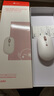華碩（ASUS）a豆無(wú)線(xiàn)鼠標  三擋DPI調節  輕音辦公學(xué)習網(wǎng)課家用辦公游戲 人體工學(xué)設計男女通用鼠標 瑰蜜粉【配鼠標墊】 無(wú)線(xiàn)2.4GHz 曬單實(shí)拍圖