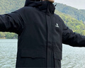 駱駝運動(dòng)工裝羽絨服男冬季新款情侶連帽防潑水加厚保暖外套男 曬單實(shí)拍圖