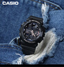 卡西歐（CASIO）手表女G-SHOCK時(shí)尚個(gè)性運動(dòng)學(xué)生電子日韓表送女友禮物GMA-S140-1A 曬單實(shí)拍圖
