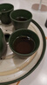 宜家（IKEA）HUSBLOSSTOR胡斯貝洛托茶壺耐高溫家用茶具辦公室泡茶器 茶壺+底盤+茶杯x4 曬單實(shí)拍圖