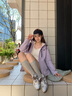 STARTER王玉雯同款芭蕾鞋STARTER新款女款秋薄底德訓鞋運動(dòng)休閑鞋板鞋 銀色 【現貨】 38 （腳背高正常拍腳瘦拍小一碼） 曬單實(shí)拍圖