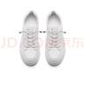 百麗休閑百搭小白鞋女商場(chǎng)簡(jiǎn)約板鞋A6M1DAM4 白色 36 曬單實(shí)拍圖