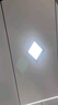 拉伯塔集成吊頂蜂窩大板LED燈19*19方燈20*20彈簧卡扣燈暗裝嵌入式方燈 蜂窩小方燈【黑框-19*19】 16W【白光高亮】 曬單實(shí)拍圖