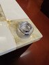 【全新爆品】時尚簡約大容量茶水分離杯一鍵開蓋設計玻璃杯 【銀色500ml】茶水分離杯1個 曬單實拍圖