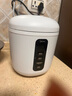 美的（Midea）電飯煲電飯鍋一人食0.8L小容量迷你1-2人便攜單人宿舍旅行 智能預約 微壓不粘鍋內膽FB08M301 曬單實(shí)拍圖