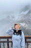 吉普（JEEP）沖鋒衣外套男女三合一可拆卸高級情侶夾克女登山服男衣服團購 月光藍 女款【春秋款/無(wú)內膽】 XL (推薦120-135斤） 曬單實(shí)拍圖