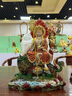春錦秋鯉精描純銅地藏王佛像家用地藏王菩薩坐諦聽(tīng)地藏王銅像擺件禮物 地藏王佛像丨高度56厘米丨 曬單實(shí)拍圖