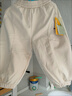 嘟嘟家兒童奧粒絨長(cháng)褲潮寶寶束腳褲春裝男童褲子保暖女童童裝 卡其 110 曬單實(shí)拍圖
