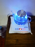 益茶福全自動上水電熱水壺茶臺燒水壺飲水燒水一體機(jī)玻璃底部上水單壺茶幾煮茶壺保溫泡茶壺開水壺煲水壺 1L 藍(lán)光玻璃壺ZC-S516套裝 曬單實拍圖