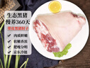 雛牧香黑豬肘子凈重1.7斤-2.2斤 生鮮豬肉豬蹄膀生態(tài)土豬 源頭直發(fā) 曬單實拍圖