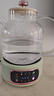 WIFER養生壺全玻璃燒水壺辦公室迷你煮茶器燉煮一體煮茶壺家用花茶壺小型恒溫壺多功能迷你電熱水壺 全玻璃0膠水 12H恒溫】無(wú)茶漏 1.5L 曬單實(shí)拍圖
