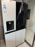 LG635升對開門電冰箱 全自動制冰功能一體機透視窗 風(fēng)冷無霜變頻節(jié)能 智能電腦溫控 超薄家用大容量 【瑩潤白制冰冰箱系列】S653MWW87D 曬單實拍圖