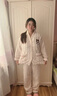雅鹿珊瑚絨女睡衣加絨加厚冬季女2025新款保暖法蘭絨家居服套裝 NSKYC-小熊蛋糕16012 【加倍厚，更暖和】 L 【建議體重100-120斤】 曬單實(shí)拍圖