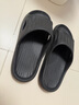 名創(chuàng  )優(yōu)品（MINISO）軟云系列浴室拖鞋 灰色43-44碼 曬單實(shí)拍圖