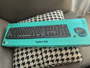 羅技（Logitech）MK275 鍵鼠套裝 無(wú)線(xiàn)鍵鼠套裝 辦公鍵鼠套裝 全尺寸 商務(wù)鍵鼠套裝 帶無(wú)線(xiàn)2.4G接收器 黑藍色 曬單實(shí)拍圖