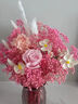 永生玫瑰滿(mǎn)天星干花花束高級感網(wǎng)紅裝飾擺件真花風(fēng)干天然客廳擺設 粉玫瑰滿(mǎn)天星花束（不含瓶） 干花包 曬單實(shí)拍圖