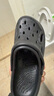 名創(chuàng  )優(yōu)品（MINISO）洞洞鞋男士夏季外穿防滑厚底eva踩屎感涼鞋防臭海邊沙灘包頭拖鞋 曬單實(shí)拍圖