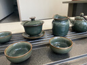 瓷許高端汝窯茶具整套家用中式陶瓷功夫茶具套裝辦公室茶壺茶杯禮盒裝 秘青瓷【一品天下-13頭】禮盒裝 曬單實(shí)拍圖