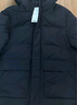 優(yōu)衣庫童裝男童女童高性能復合連帽外套/保暖厚衣服473309 09 黑色 140 140cm 曬單實(shí)拍圖