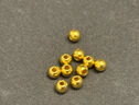喜上眉梢黃金光面金珠999足金散珠3D硬金拋光面轉(zhuǎn)運(yùn)珠路路通情侶 4mm 重版光面轉(zhuǎn)運(yùn)珠五顆 1g 曬單實(shí)拍圖