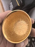 石茗堂鎏金窯變七彩孔雀茶壺蓋碗純金帶過(guò)濾功夫茶具家用辦公送禮套裝 11頭窯變茶具套裝/瑞氣金樽組 曬單實(shí)拍圖
