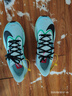 耐克NIKE男子碳板跑步鞋緩震ZOOM FLY 6運動(dòng)鞋FN8454-402藍粉綠黑40 曬單實(shí)拍圖