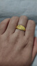 中鑫珠寶 黃金戒指斜紋女999.9足金指環(huán)送媽媽金戒指結婚金首飾 可調(diào)節(jié)活口 【現(xiàn)貨】3.58g 曬單實拍圖