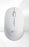 宏碁（acer）鼠標(biāo) 無線2.4GHz 辦公鼠標(biāo) type-c充電 對稱鼠標(biāo) 便攜鼠標(biāo) 電腦筆記本鼠標(biāo) OMR070 白色 曬單實(shí)拍圖